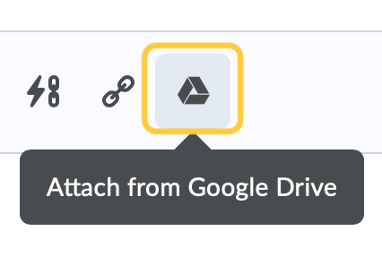 Assignment Attach from Google Drive