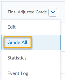 Grade All Final Adjusted Grade
