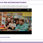 How to View and Download Content