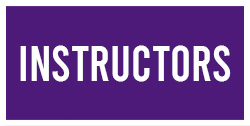 Purple box with white text that says "Instructors"