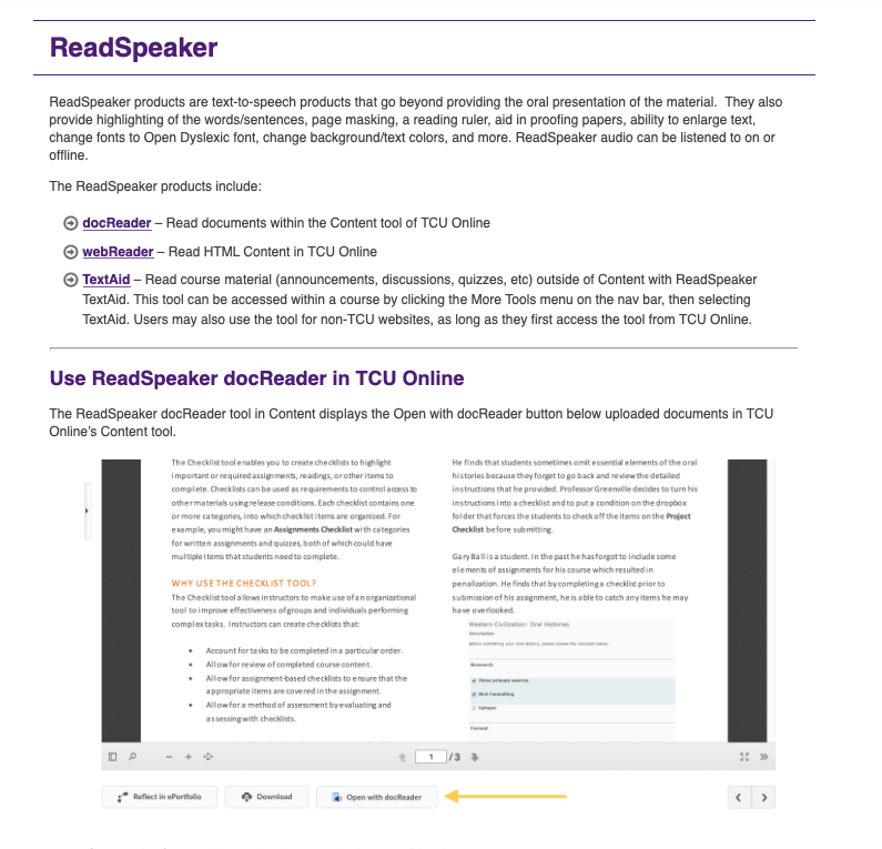 How to Use ReadSpeaker