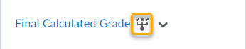 Release Condition on Grade Item Icon